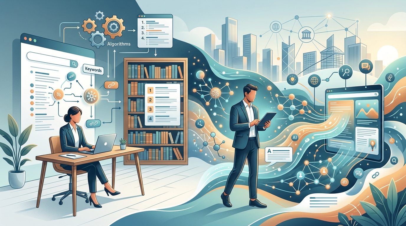 What is GEO? How Generative Engine Optimisation Differs from Traditional SEO — cover illustration