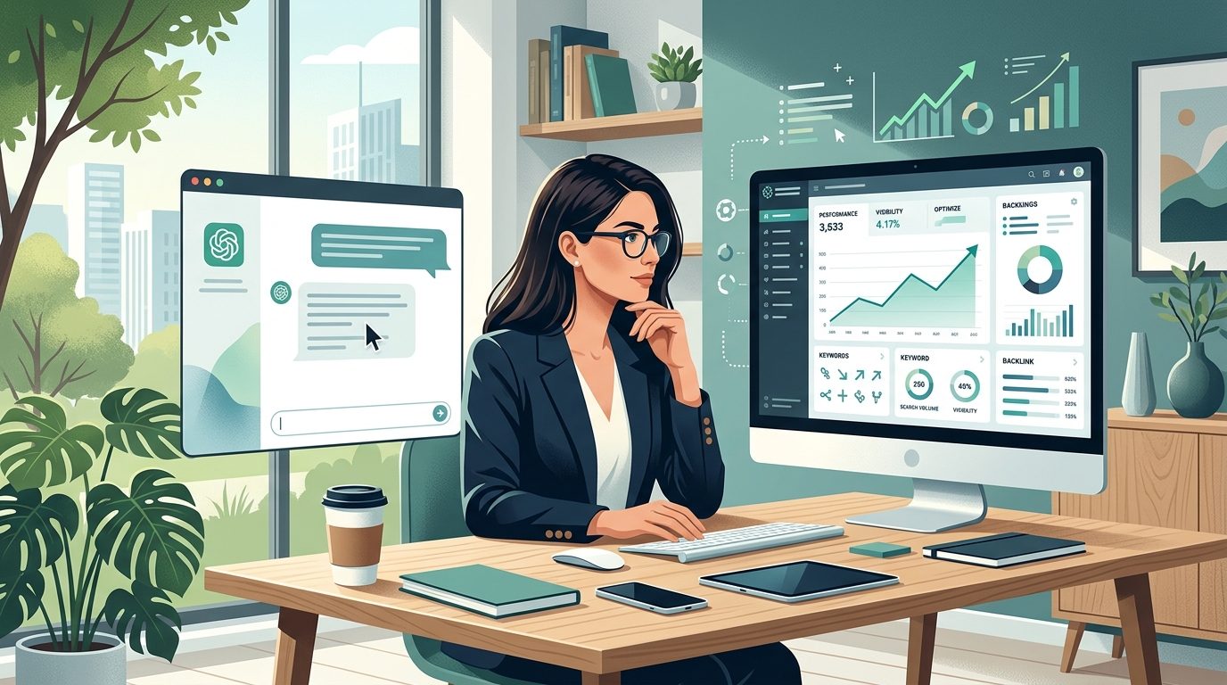 ChatGPT vs Dedicated AI SEO Platforms: Which Suits Small Business? — cover illustration