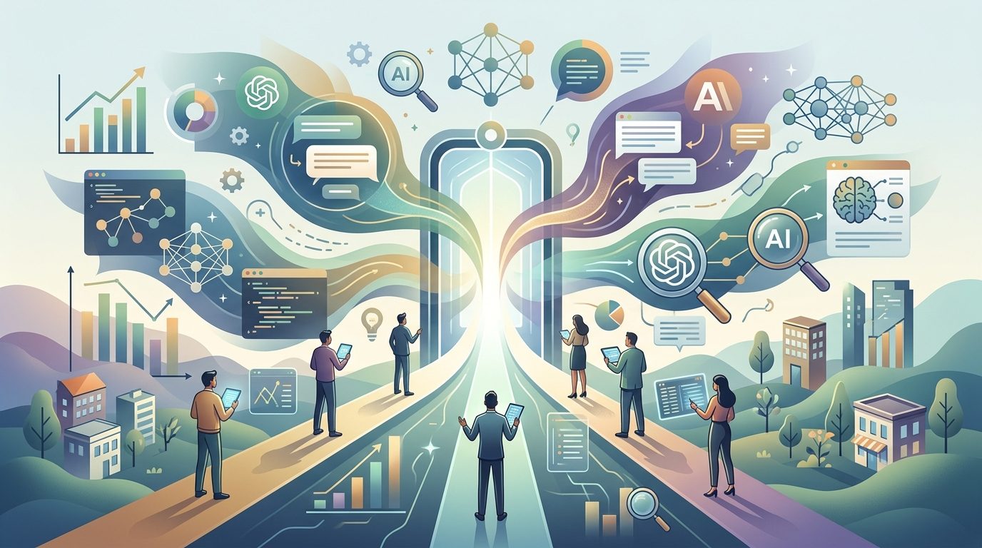 Generative Engine Optimization 2026: Rank in ChatGPT, Claude & Gemini — cover illustration